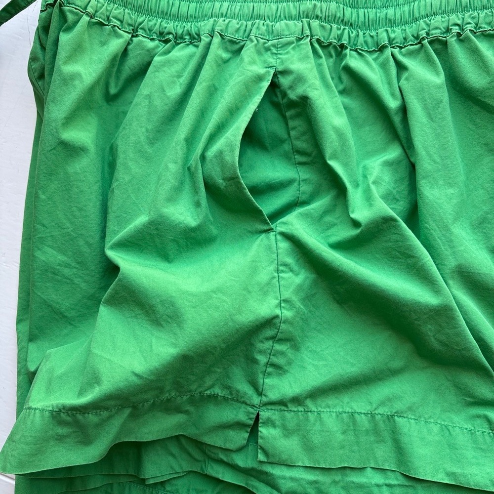 Boden Women 10 Shorts Green Cotton Drawstring Pull On Pockets Lightweight Boho - Picture 5 of 10